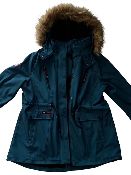 Canada Weather Gear Jackets & Blazers - Canada Weathergear Women's Teal Ski Jacket